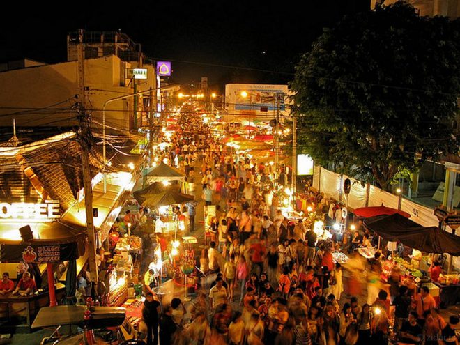 Ночной рынок в Чиангмае