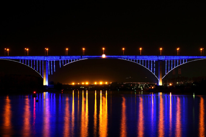 Аспарухов мост. Варна. Болгария